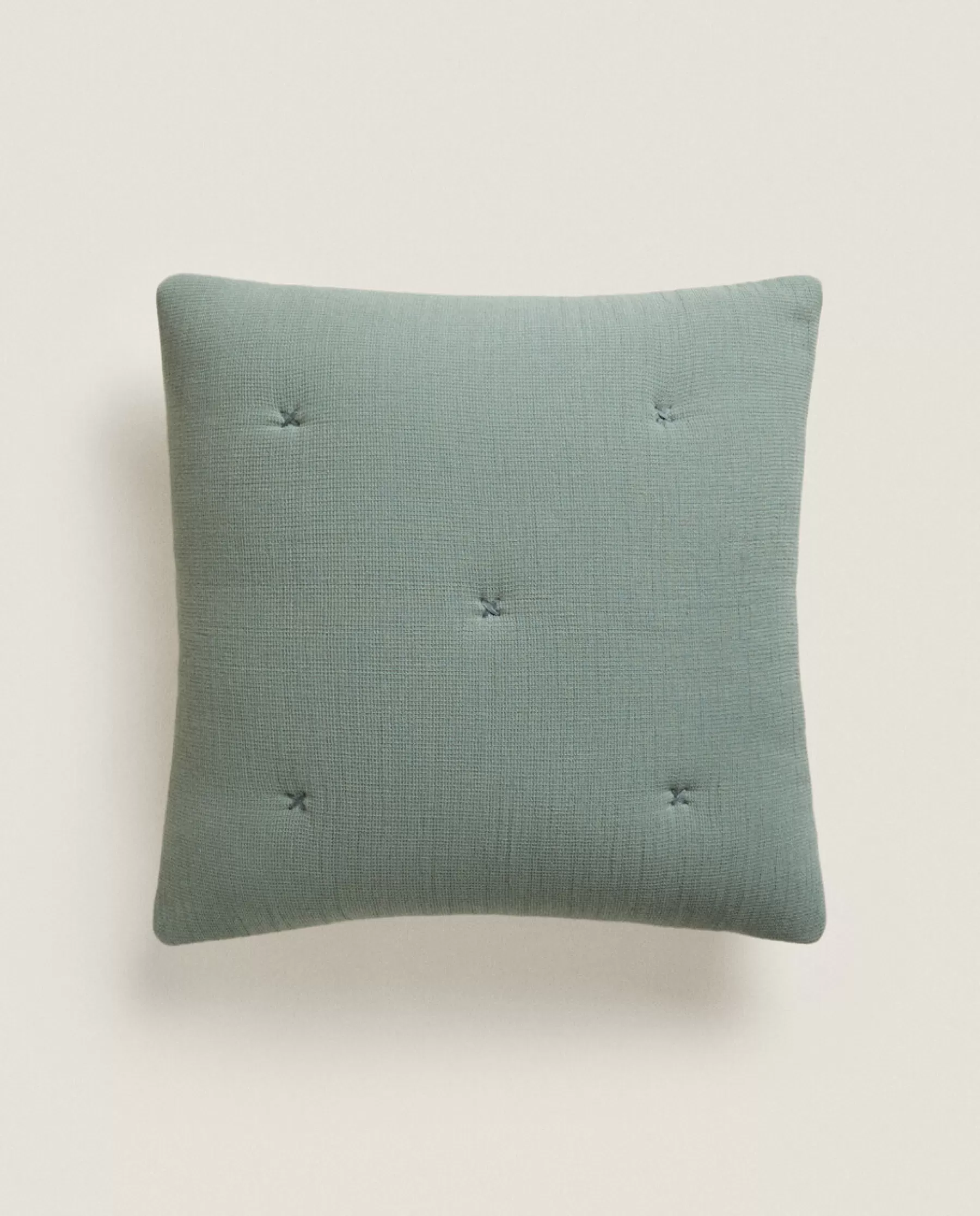 ZARA Home Waffle-Knit Throw Pillow Cover | Throw Pillows