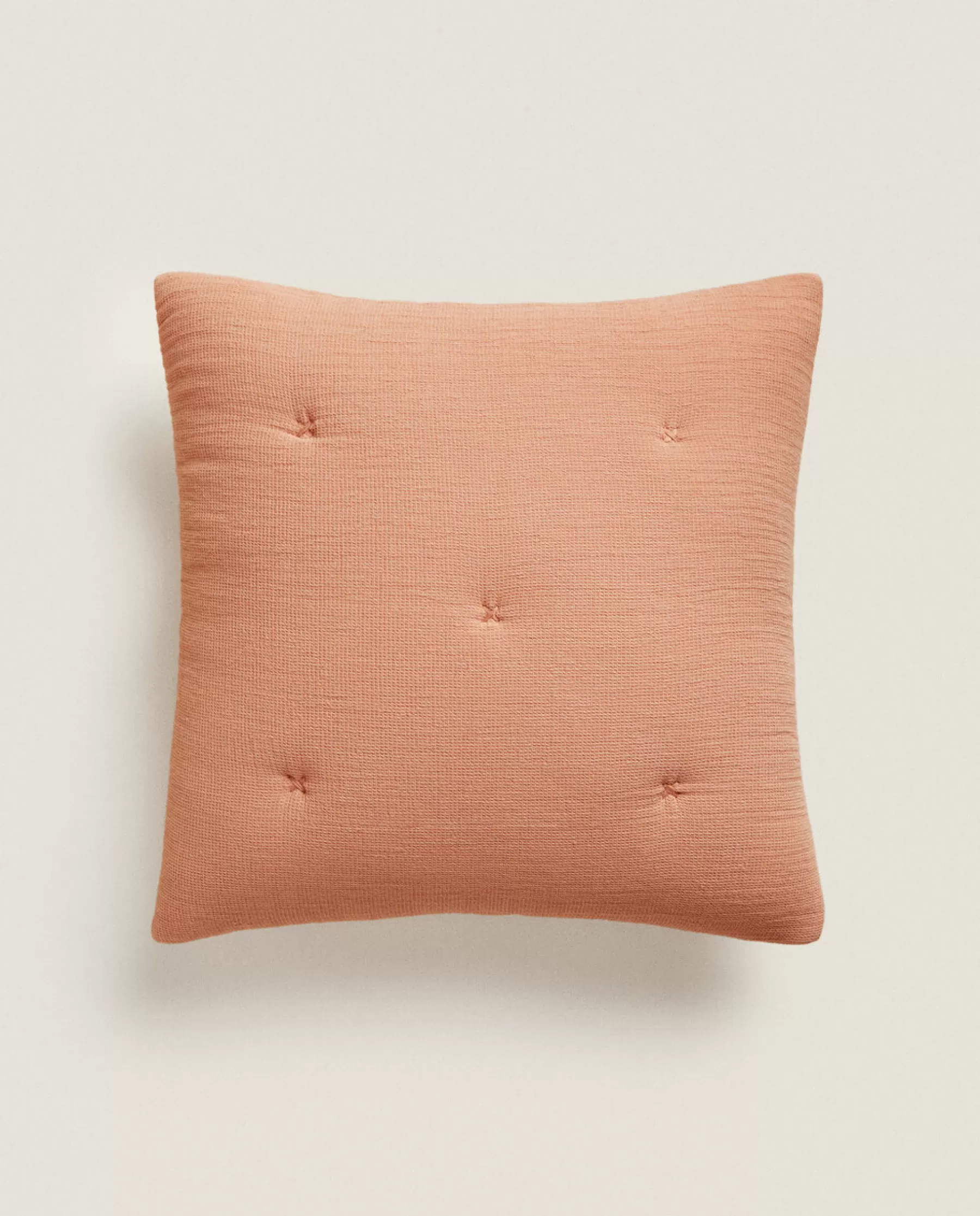 ZARA Home Waffle-Knit Throw Pillow Cover | Throw Pillows