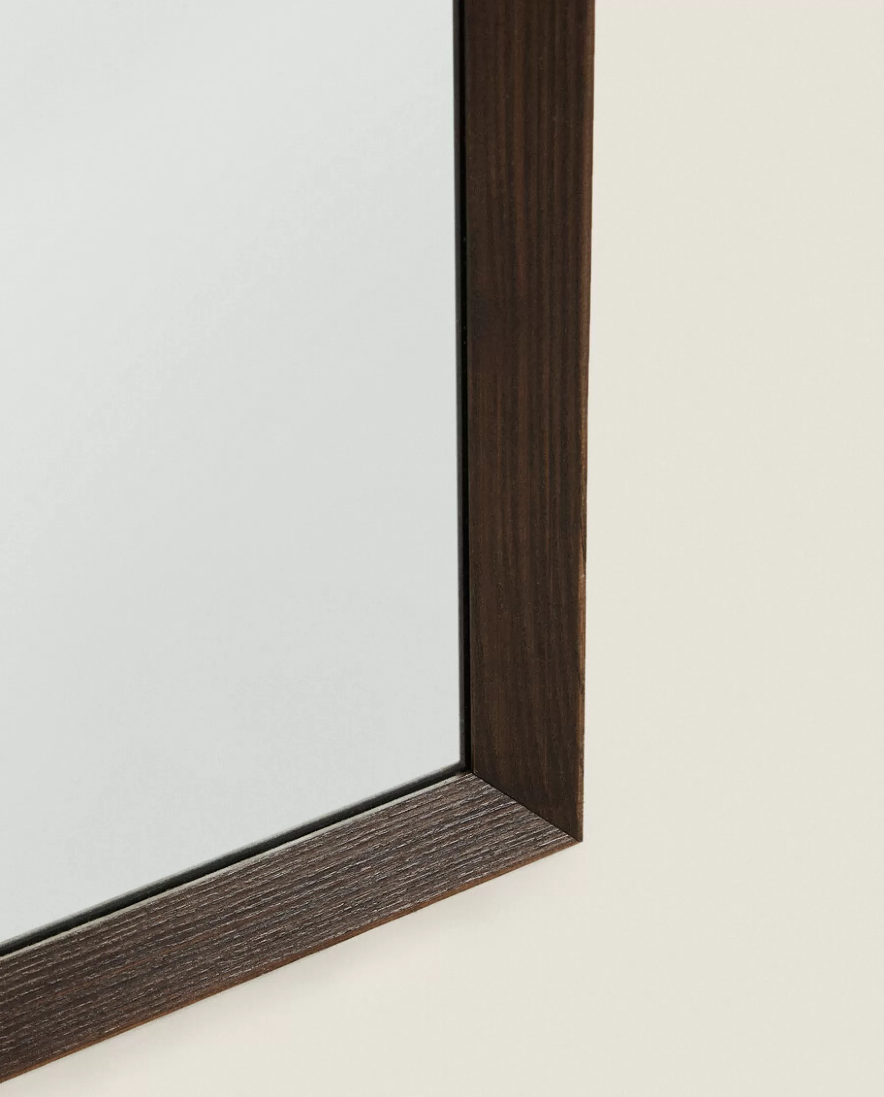 ZARA Home Wall Mirror With Beveled Frame | Mirrors