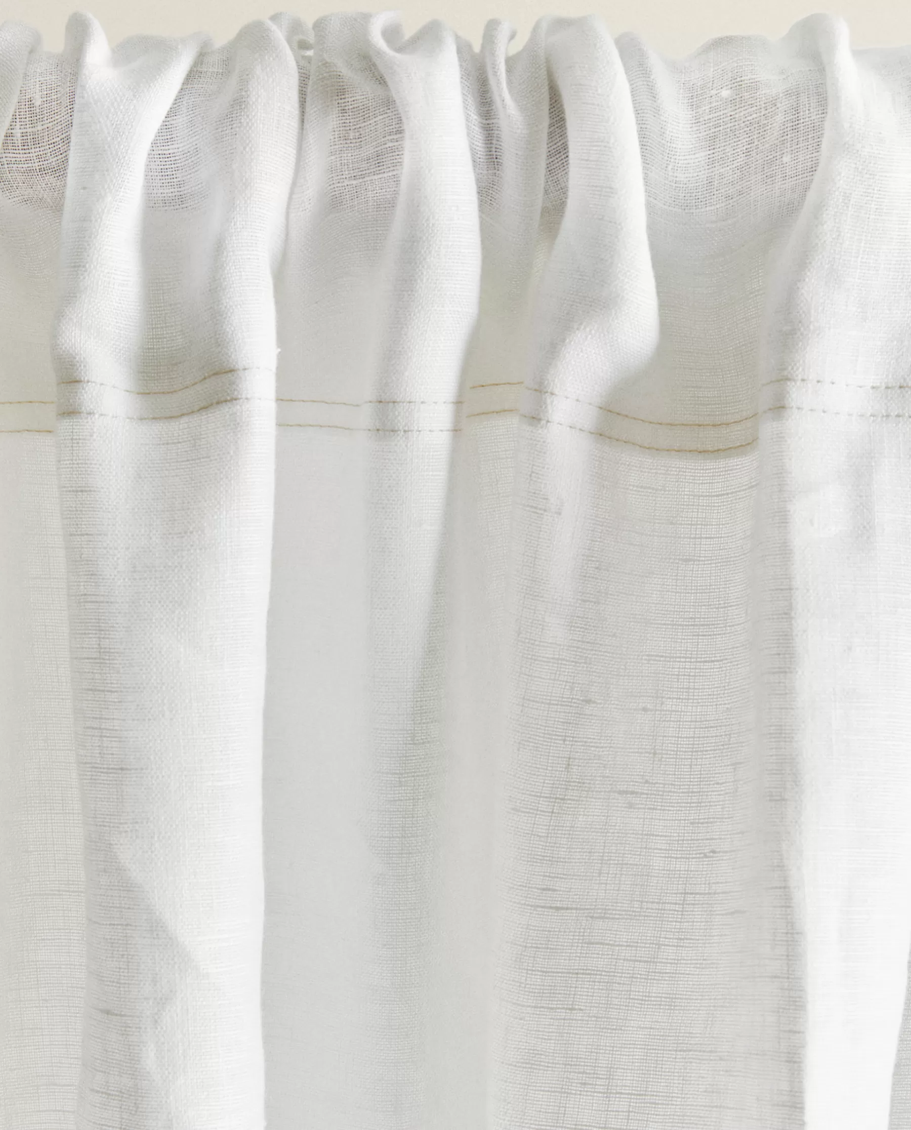 ZARA Home Washed Linen Curtain | Curtains