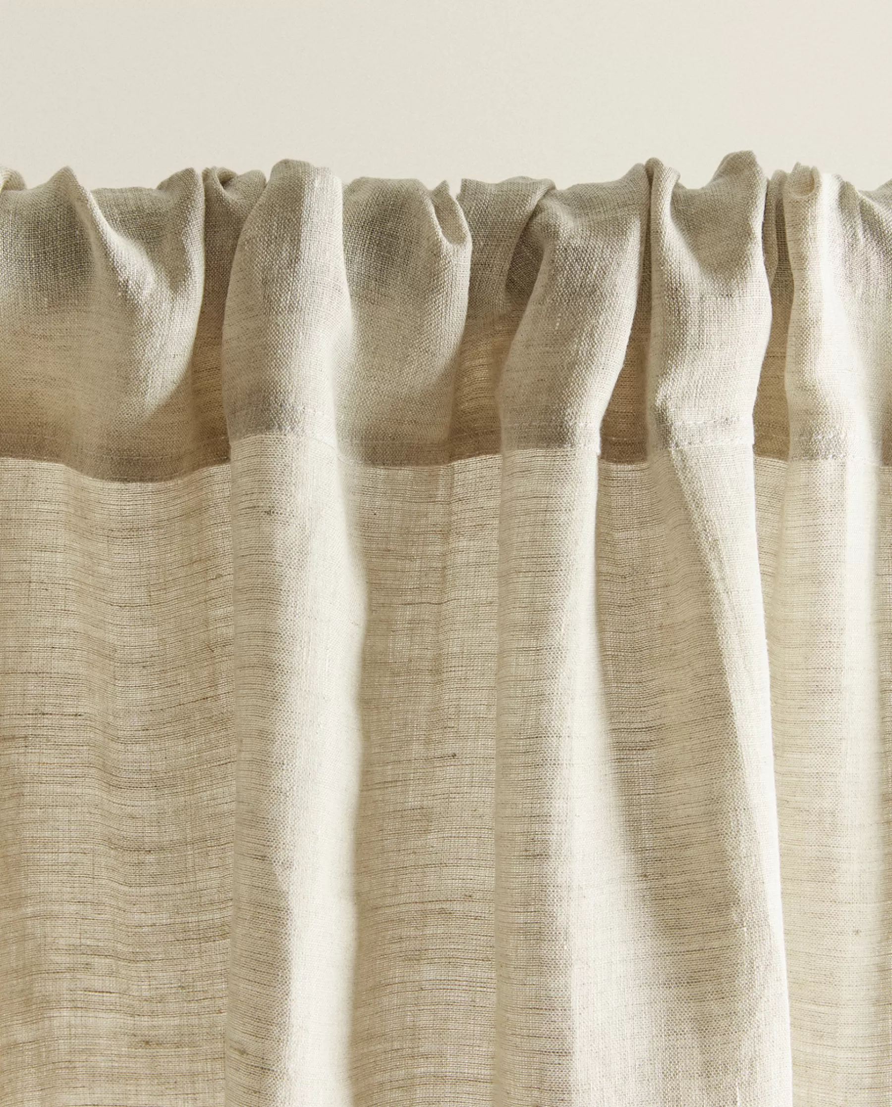 ZARA Home Washed Linen Curtain | Curtains