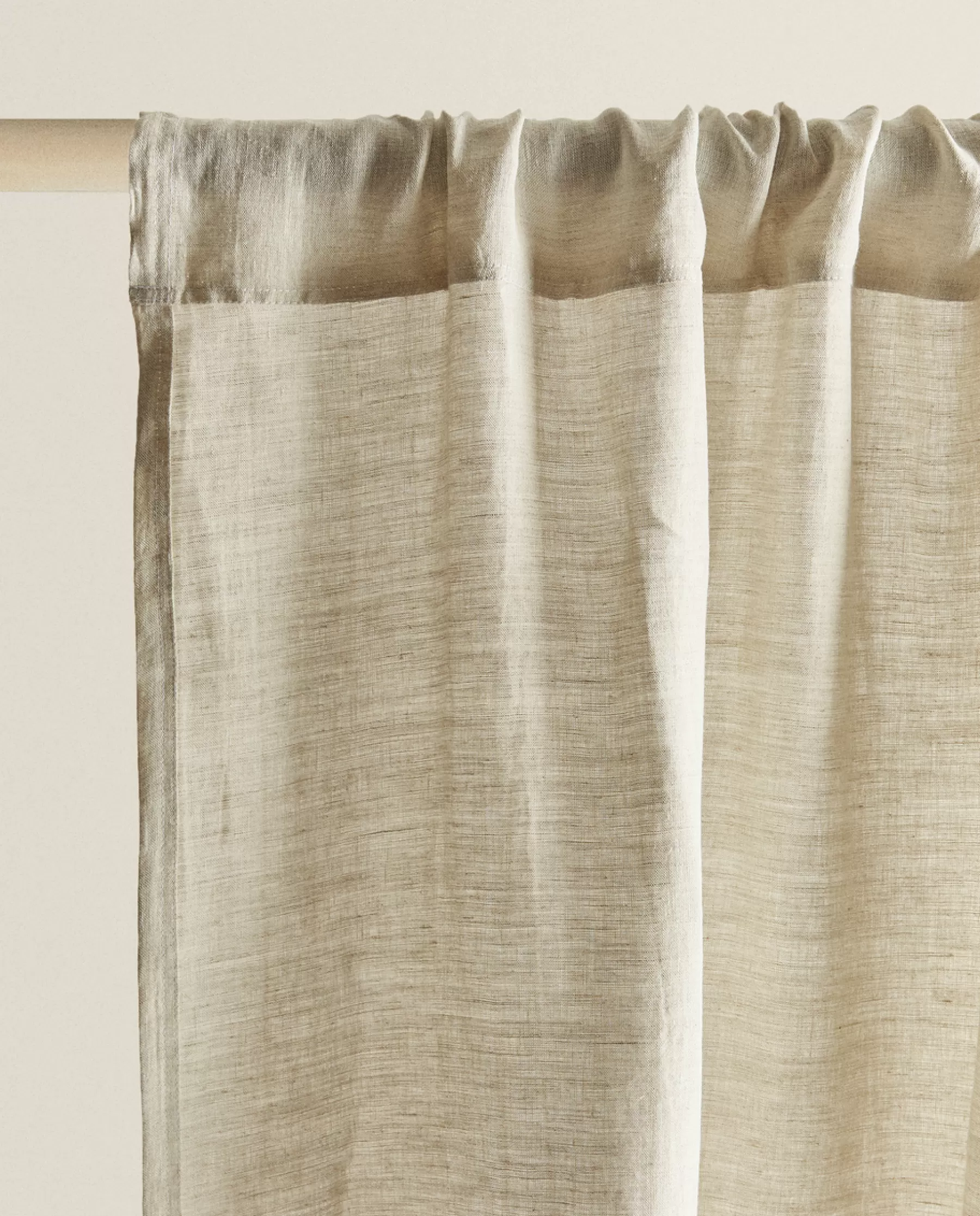 ZARA Home Washed Linen Curtain | Curtains