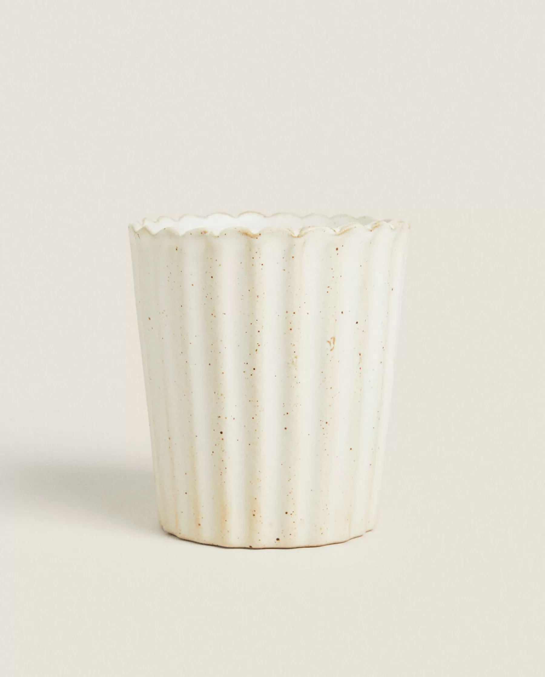 ZARA Home Wavy Ceramic Tumbler | Glasses