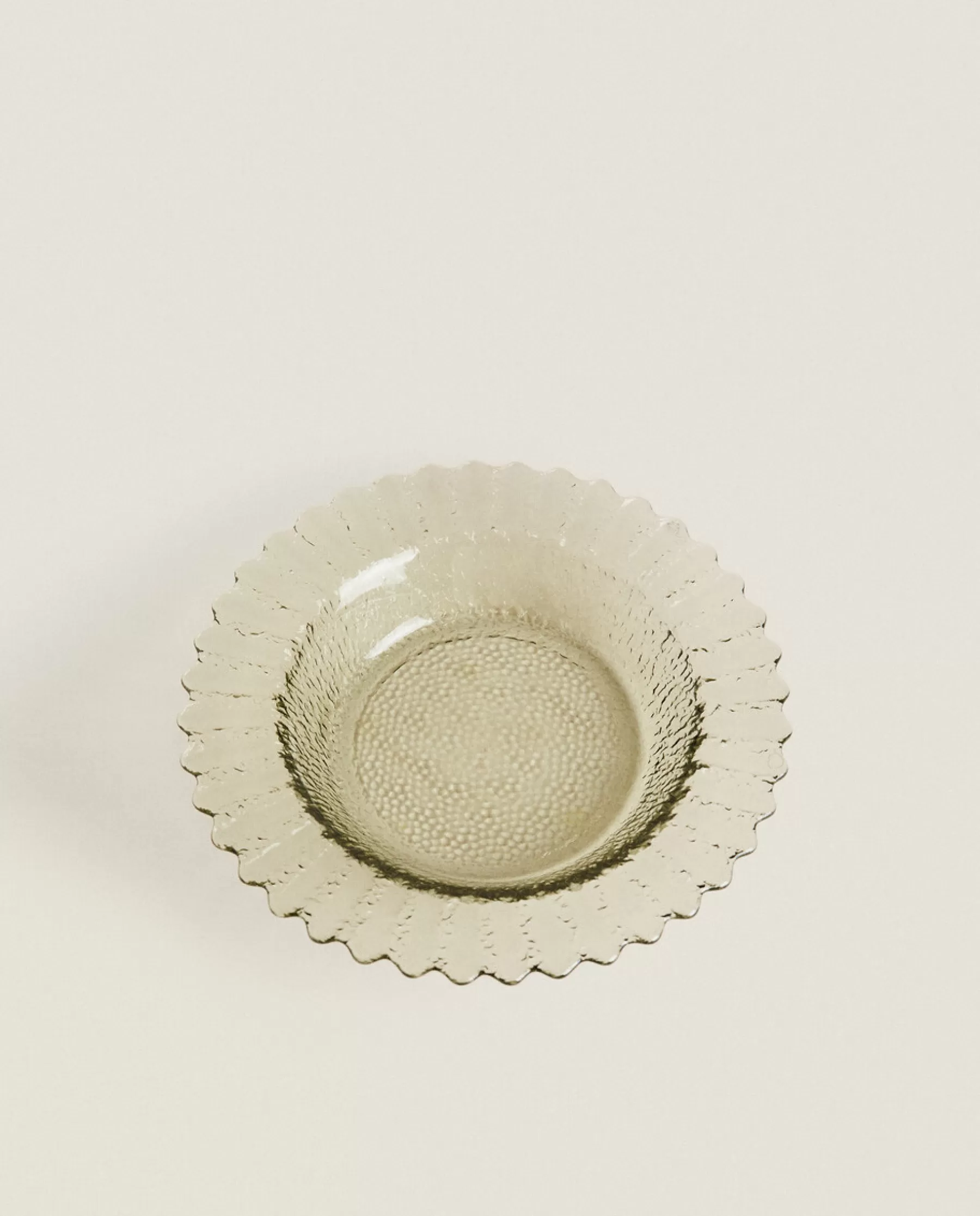 ZARA Home Wavy Glass Bowl | Bowls