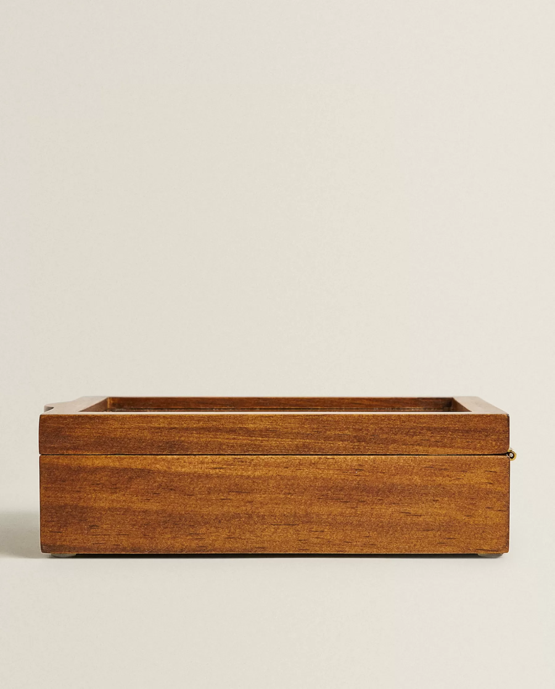 ZARA Home Wood And Linen Jewelry Box | Boxes And Jewelry Boxes