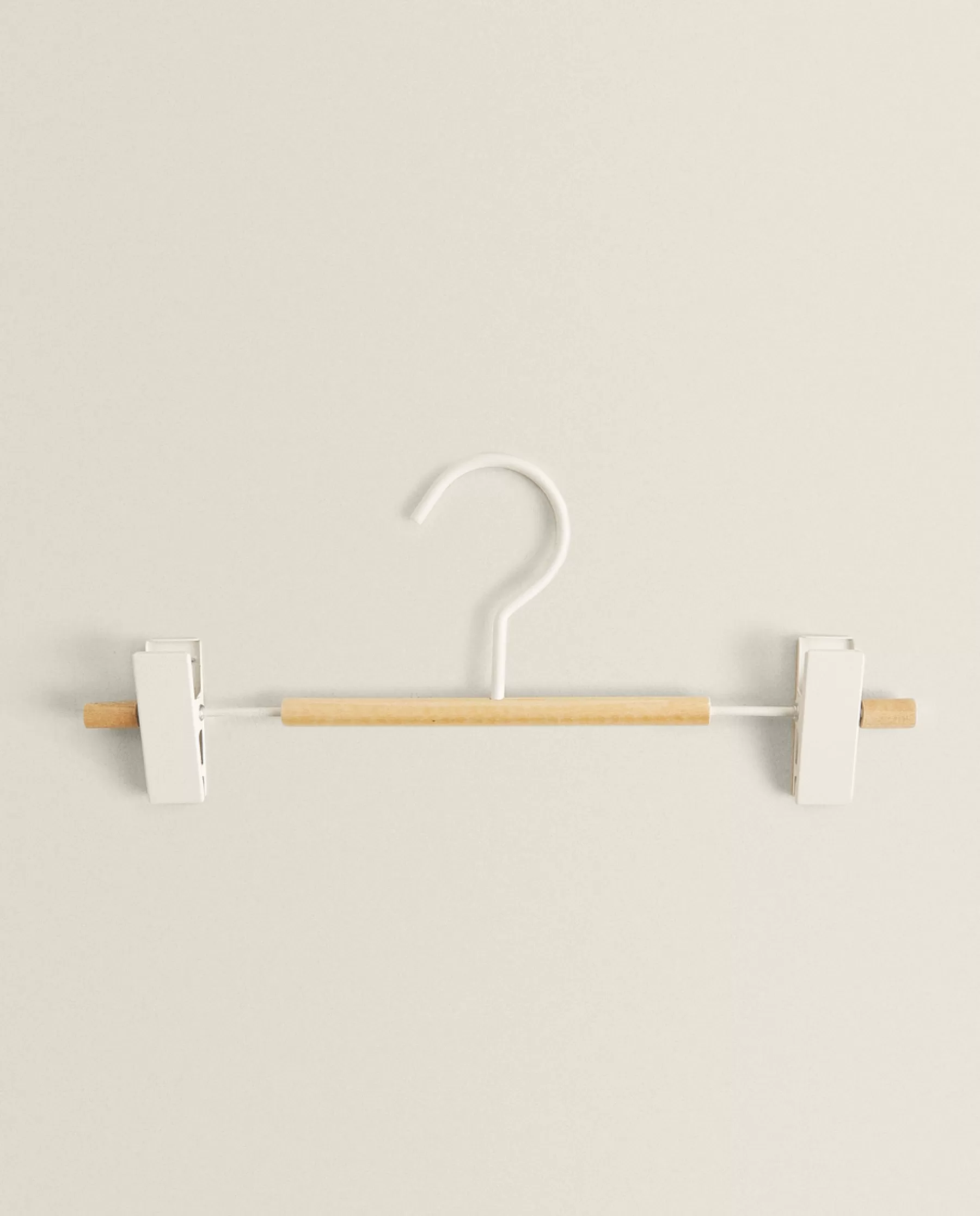 ZARA Home Wood And Metal Skirt Hanger (Set Of 2) | Hangers & Hooks