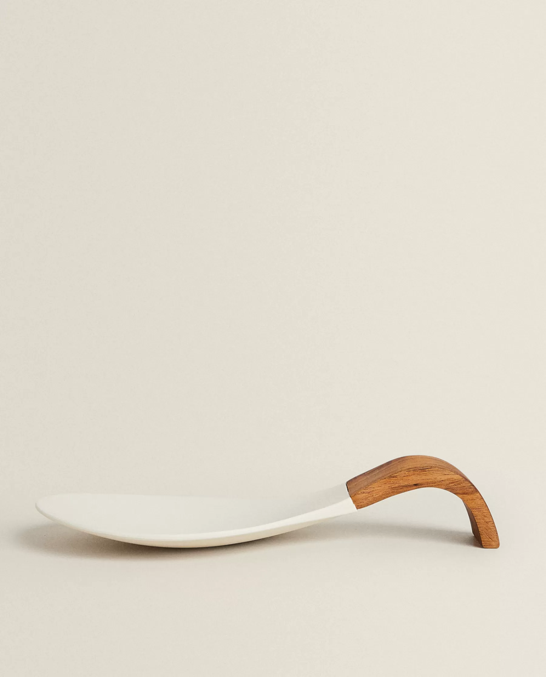 ZARA Home Wood And Silicone Spoon Rest | Kitchen Utensils