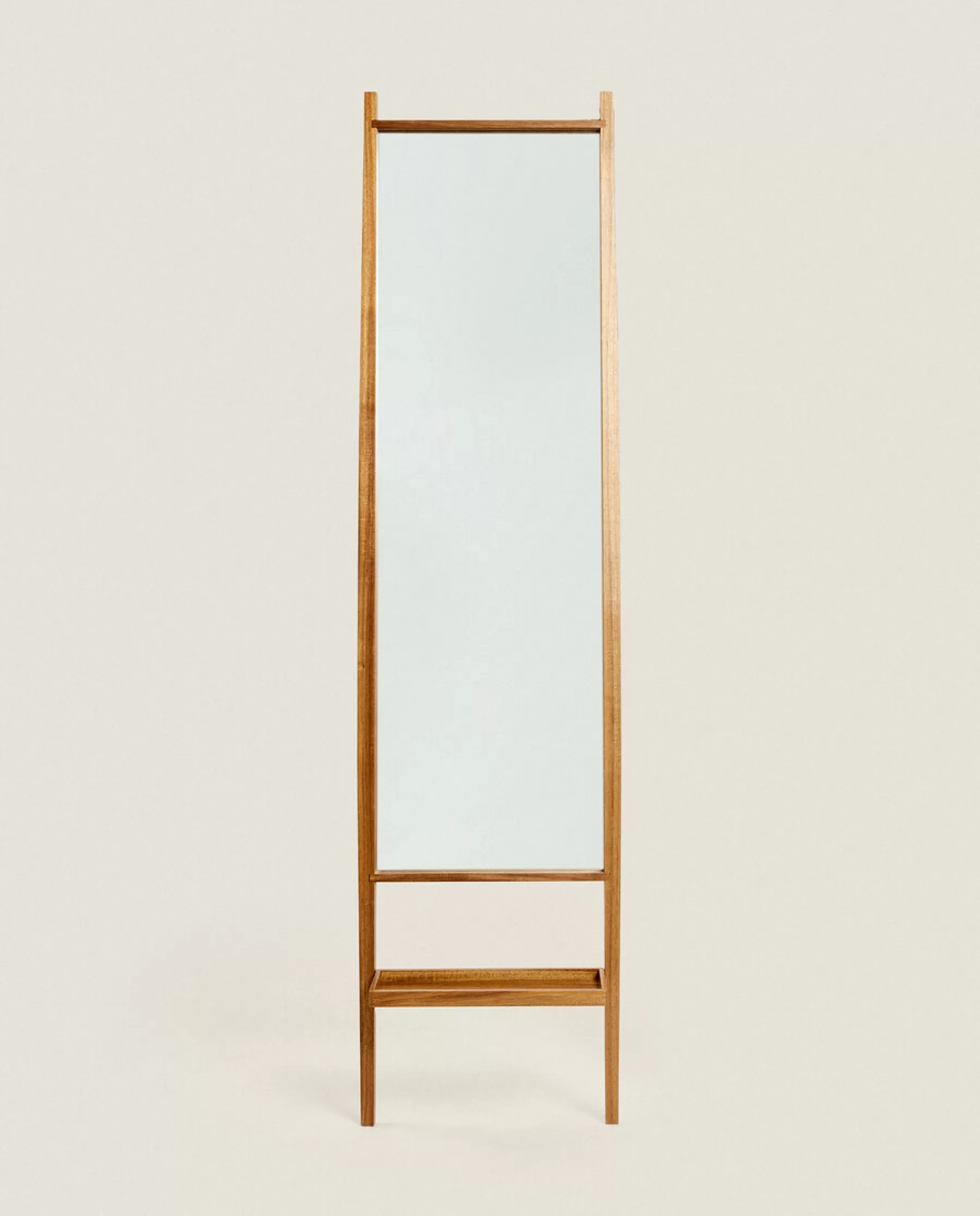 ZARA Home Wooden Full Length Mirror With Stand | Mirrors