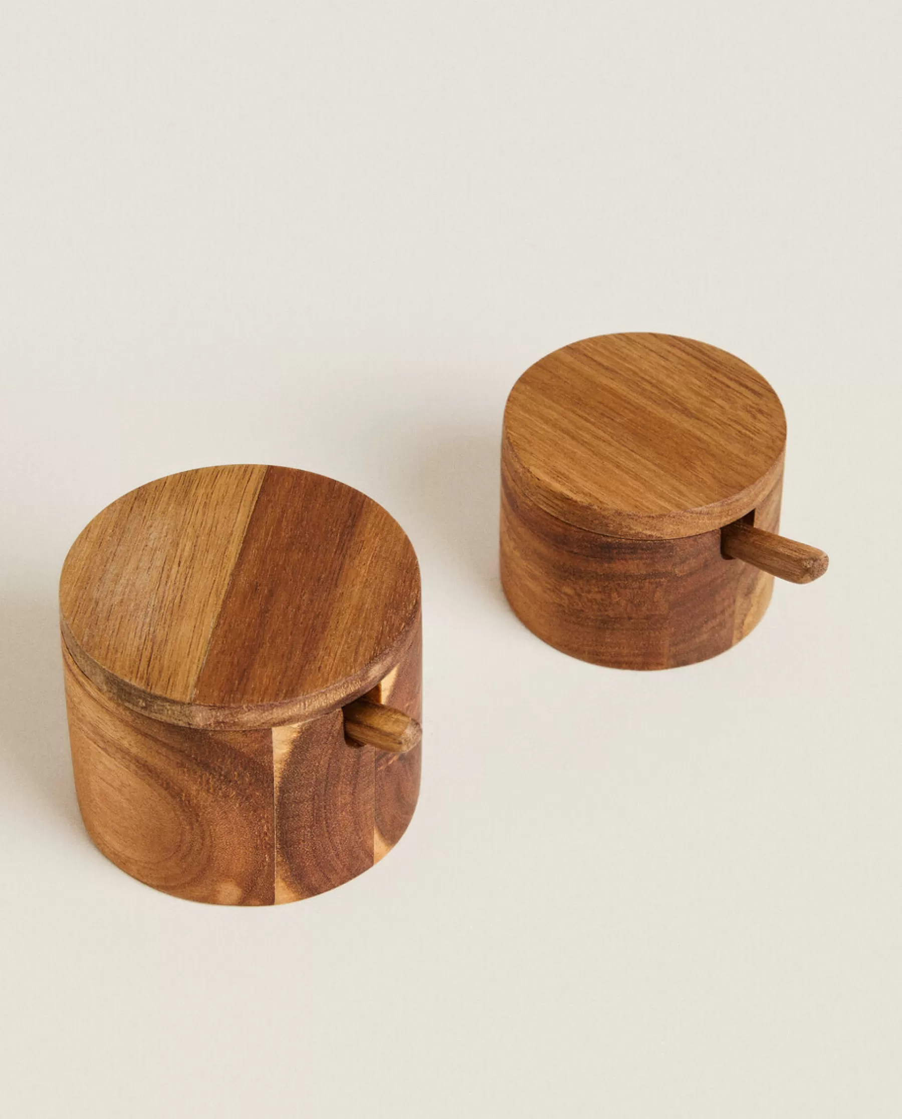 ZARA Home Wooden Sugar Bowl | Kitchen Accessories