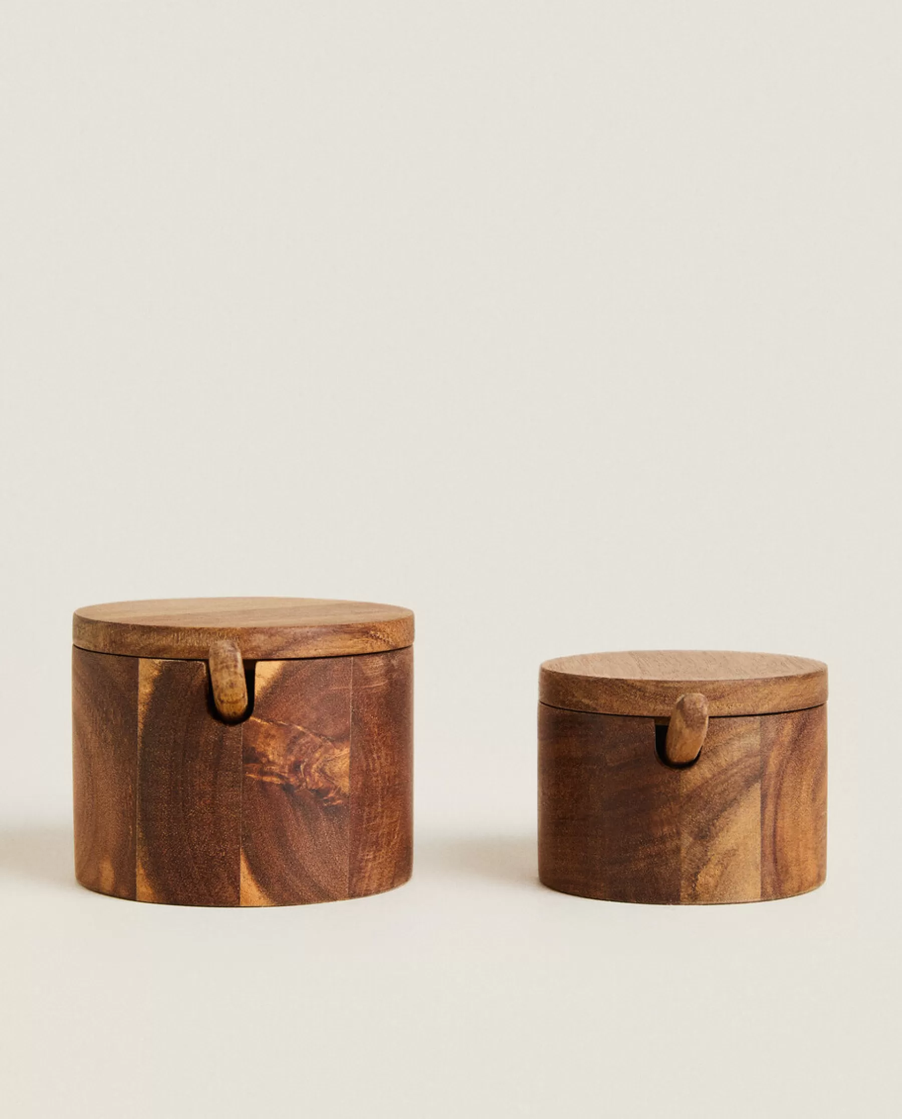 ZARA Home Wooden Sugar Bowl | Kitchen Accessories