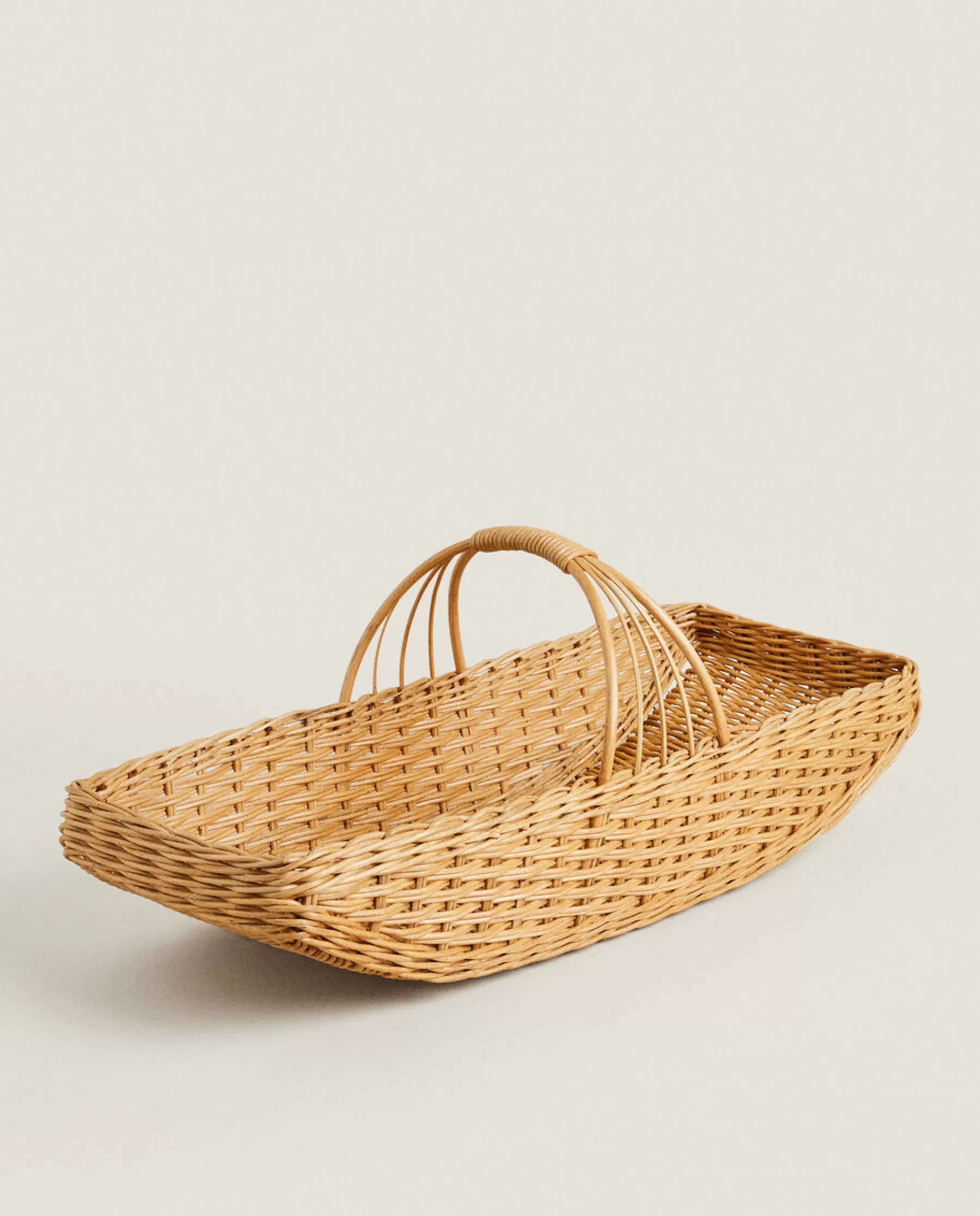 ZARA Home Woven Rattan Hamper | Baskets